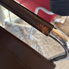 高級レザー　チェアの画像