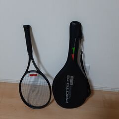 中古）YAMAHA テニスラケットYAMAHA PROTO-03 テニスラケット＋YAMAHAケースセットの画像