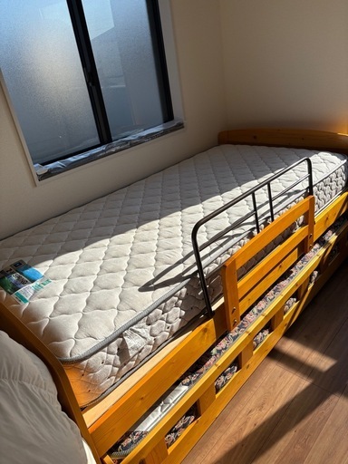 下段ベットになる2段ベッド