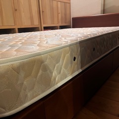 【早いもの勝ち】マルニ木工　シングルベッドの画像