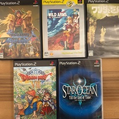 PS2ゲームソフト20本まとめ売り（ジャンク扱い）の画像