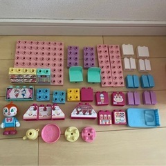 ドキンちゃんのおしゃれなおみせブロックバケツの画像