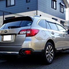 車検満タン アウトバック リミテッド アイサイト 全車速追従機能付クルーズ ナビ フルセグTV Bluetooth バックモニター パワーバックドア スマートキー 黒本革シート LEDライト ETCの画像