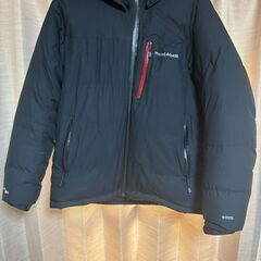 【福岡市/春日市】モンベル パーマフロストライトダウンパーカ L 黒 ゴアテックス 800FPの画像