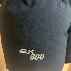 【福岡市/春日市】モンベル パーマフロストライトダウンパーカ L 黒 ゴアテックス 800FPの画像