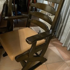 カリモク　ダイニングテーブルセットの画像