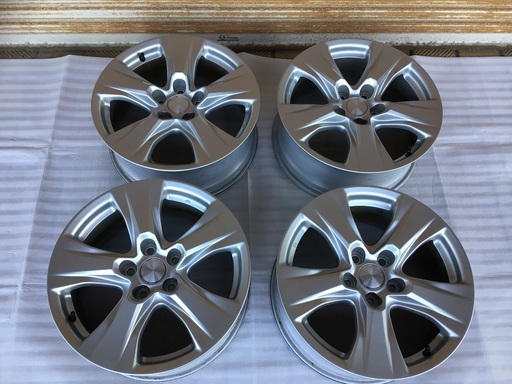 トヨタ純正　アルミホイール　17インチ7J   ガリキズ無し美品　5穴　RAV4  ハリアー　など多数　4本セット