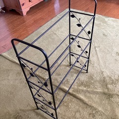 ニトリ　アイアンシューズラック
の画像