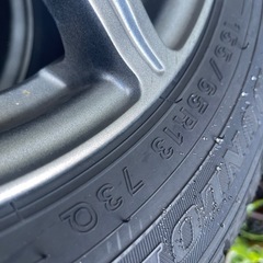 超バリ溝　スタッドレスアルミセット　155 65 13 早い者勝ちの画像