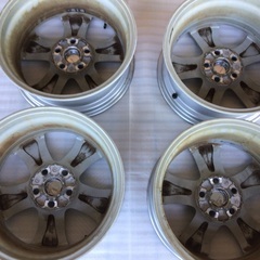 トヨタ純正　アルミホイール　17インチ7J   ガリキズ無し美品　5穴　RAV4  ハリアー　など多数　4本セットの画像