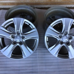 トヨタ純正　アルミホイール　17インチ7J   ガリキズ無し美品　5穴　RAV4  ハリアー　など多数　4本セットの画像