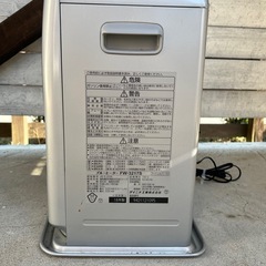 【決まりました】石油ファンヒーターの画像