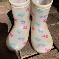 【美品】子ども用長靴　15.0 futafuta の画像