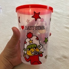 ⭕️ベビースター★蓋付きカップ３個セットの画像