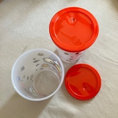 ⭕️ベビースター★蓋付きカップ３個セットの画像