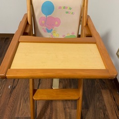 乳幼児食事椅子の画像