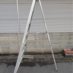 ALINCO アルインコ オールアルミ三脚 軽量 植木 園芸 造園 剪定 の画像