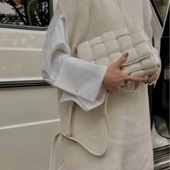 Ｈ＆Ｍ ハーフジップニットベストの画像