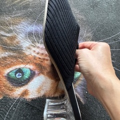 ニットミュールの画像