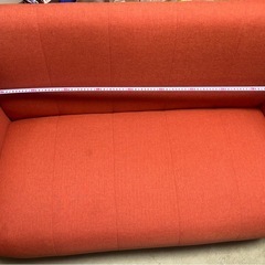急募！！美品🌟オシャレなオレンジソファ🍊の画像
