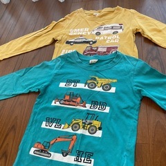 車　Tシャツ110㎝の画像