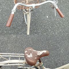 【決まりました】自転車 ママチャリ 26インチ LEDオートライト シングルギア　配達可能の画像