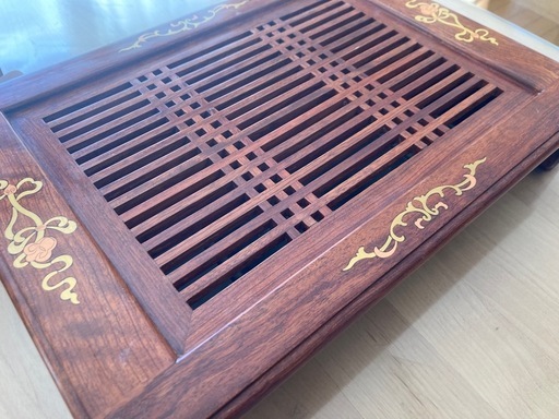 ★ 花梨木茶盤★新品未使用