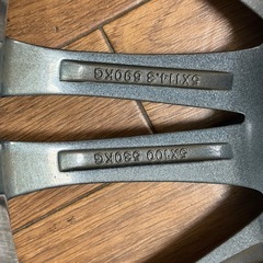 16インチアルミホイール4本の画像