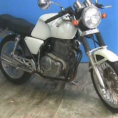 HONDA GB400TT 白 車検残R7/12月 エンジン始動...