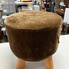 石2511-730 オシャレでカワイイスツール ブラウン 中古の画像