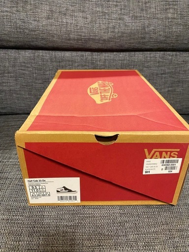 27.5cm 新品 未使用　VANS 廃盤 アナハイム ファクトリーコレクションHalf Cab 33 DX 白 黒