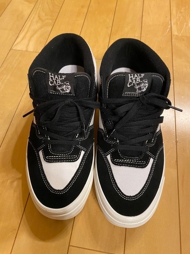 27.5cm 新品 未使用　VANS 廃盤 アナハイム ファクトリーコレクションHalf Cab 33 DX 白 黒
