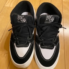 27.5cm 新品 未使用　VANS 廃盤 アナハイム ファクトリーコレクションHalf Cab 33 DX 白 黒 の画像