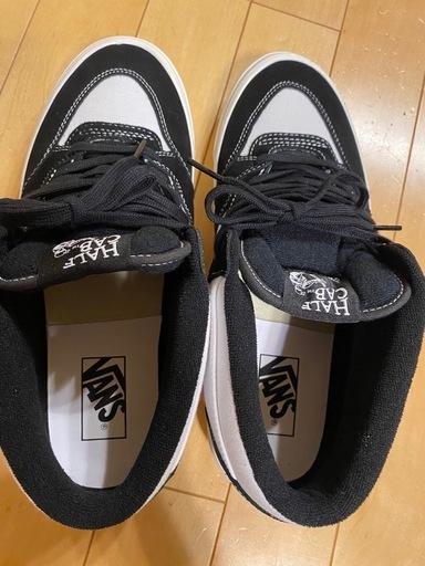 27.5cm 新品 未使用　VANS 廃盤 アナハイム ファクトリーコレクションHalf Cab 33 DX 白 黒