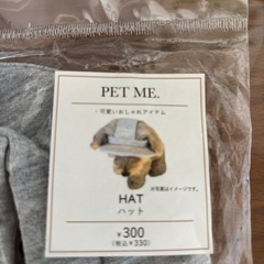 新品未使用品☆ワンコのハット　3coins☆の画像