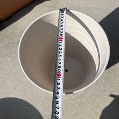 合成プラスチック植木鉢の画像