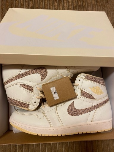 スニーカー NIKE AIR JORDAN 1 HIGH OG CRAFT "VIBRATIONS OF NAIJA"28.5cm