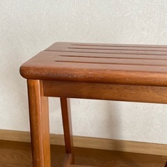 木製　脚立&チェアの画像