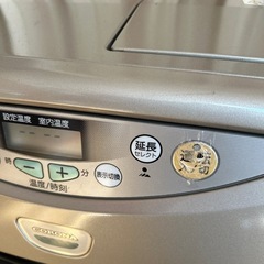 「決まりました」CORONA ファンヒーターの画像