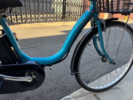 YAMAHA PAS Natura 電動アシスト自転車 水色 (くま) 東大阪の電動