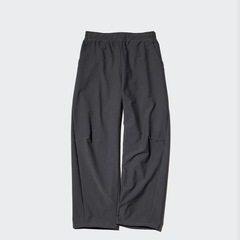 ユニクロ　ジャージーカーブパンツ　S ブラック　黒　訳ありの画像