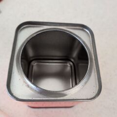 空缶　ティー　茶葉　スチール缶の画像