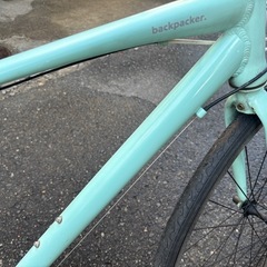 welby  backpacker クロスバイク ミントグリーンの画像