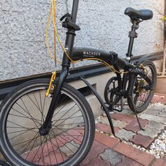 軽量アルミ製　折たたみ自転車　WACHSEN(　ヴァクセン)BA-100 Angriff 6段変速の画像