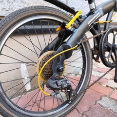 軽量アルミ製　折たたみ自転車　WACHSEN(　ヴァクセン)BA-100 Angriff 6段変速の画像