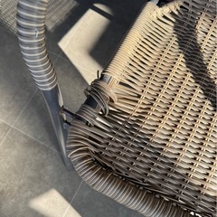 ガーデンチェア、テーブルセットの画像