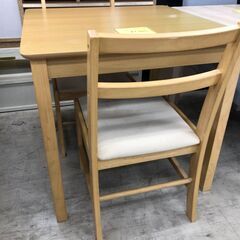 【ジャングルジャングル石津店】不二貿易　ダイニングセット　2人用　ブラウン　オシャレ　新生活　堺市 西区 東区 北区 南区 堺区 石津（の画像