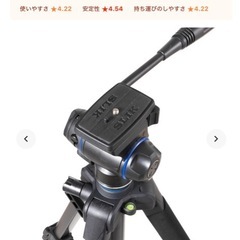  SLIK 三脚　
GX 6400 VIDEO-LE [4段 /ビデオ雲台]の画像