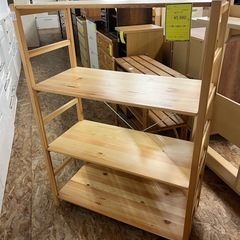 ジャングルジャングル貝塚店　シェルフ　IKEA 4段 棚　収納棚...