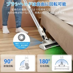 【2026年先行発売】業界初 75KPa超強力吸引65分連続駆動コードレス掃除機の画像